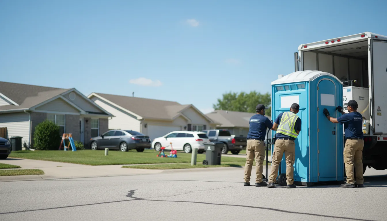 Standard Porta Potty Rentals in Nebo, IL near me